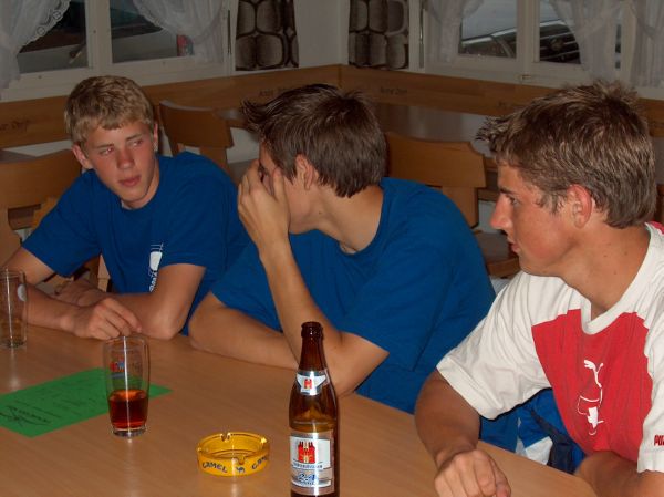 auch die Jungs waren da