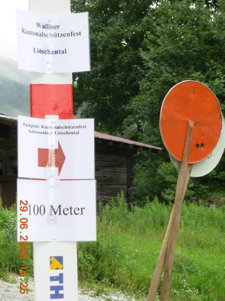 Ankunft im L�tschental