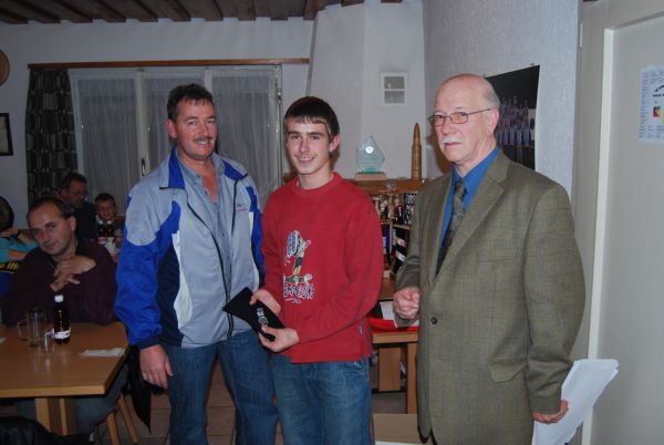 Weiss Marc mit 55 Punkten bester Jungsch�tze im Schynbergverband