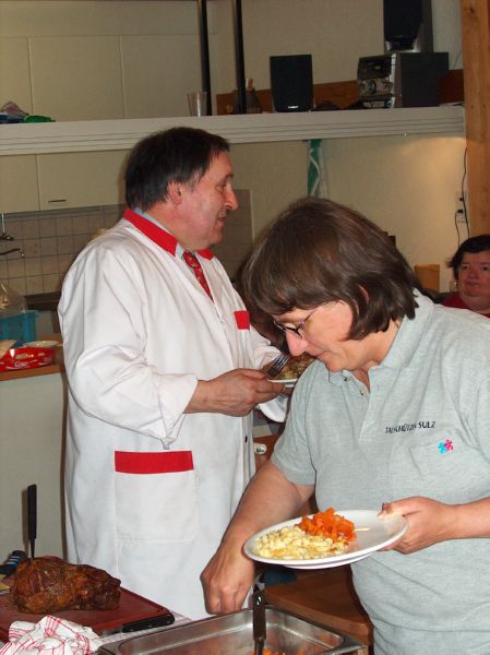 Es gibt was zu Essen