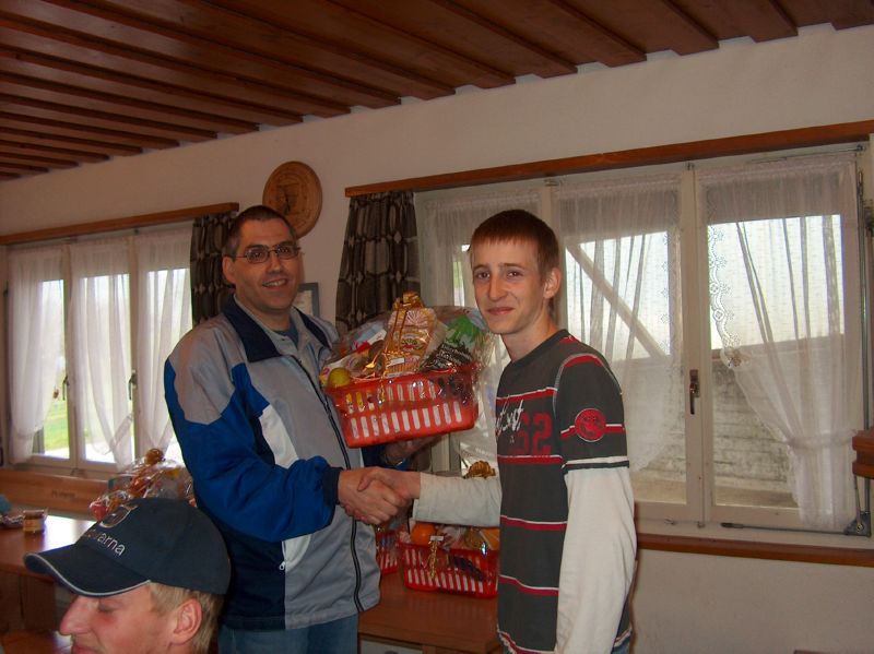 Sieger der Trostrunde Jungsch�tze Schmid Patrick