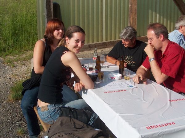 auch die Frauen von Franz waren dabei!