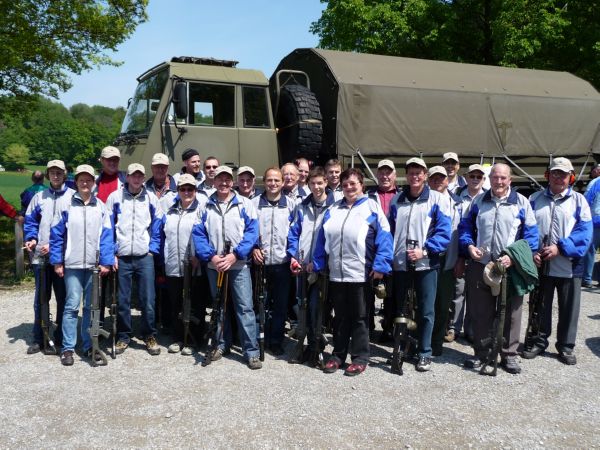 wir Alle waren am 102. Habsburgschiessen 2009 dabei