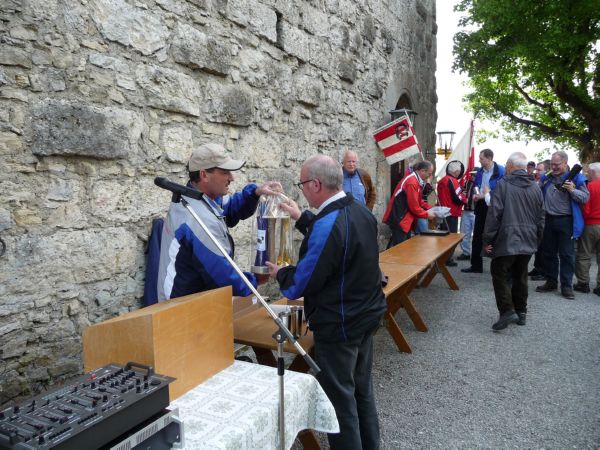 euse Pr�si am Mikro