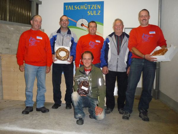 R�hrlibiegergruppe Sieger am 2. Dorfschiessen 