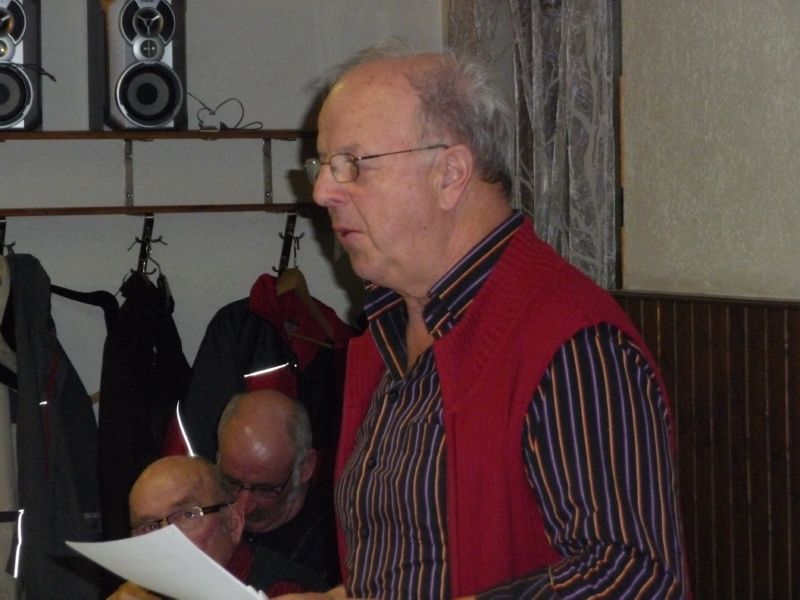 letzte Amtshandlung von St�uble Werner als Pr�sident der Sch�tzenhauskommission