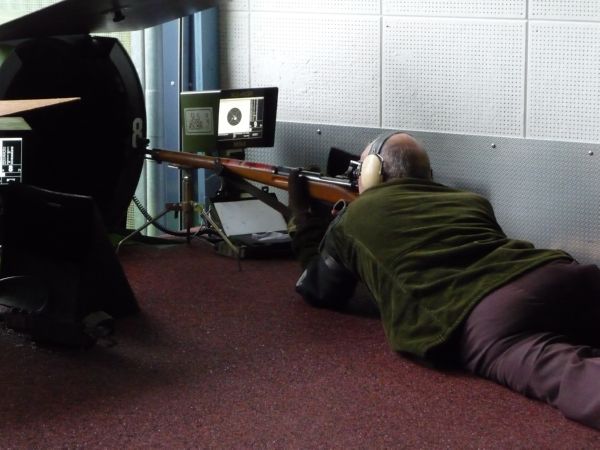 Werner mit dem Karabiner