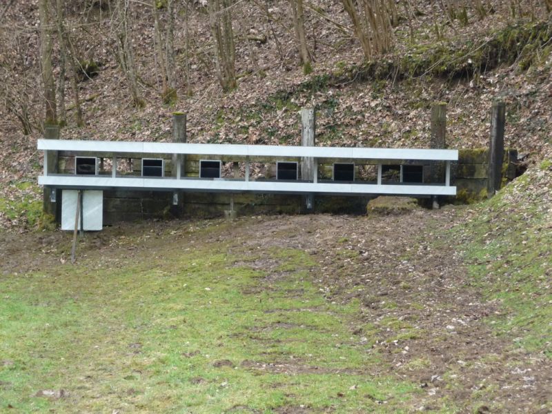 Ansicht der Scheibenanlage vor dem 2. M�rz