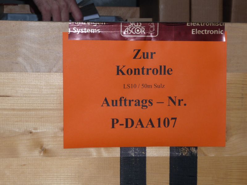 Leider hat die Kontrolle nicht ganz funktioniert!