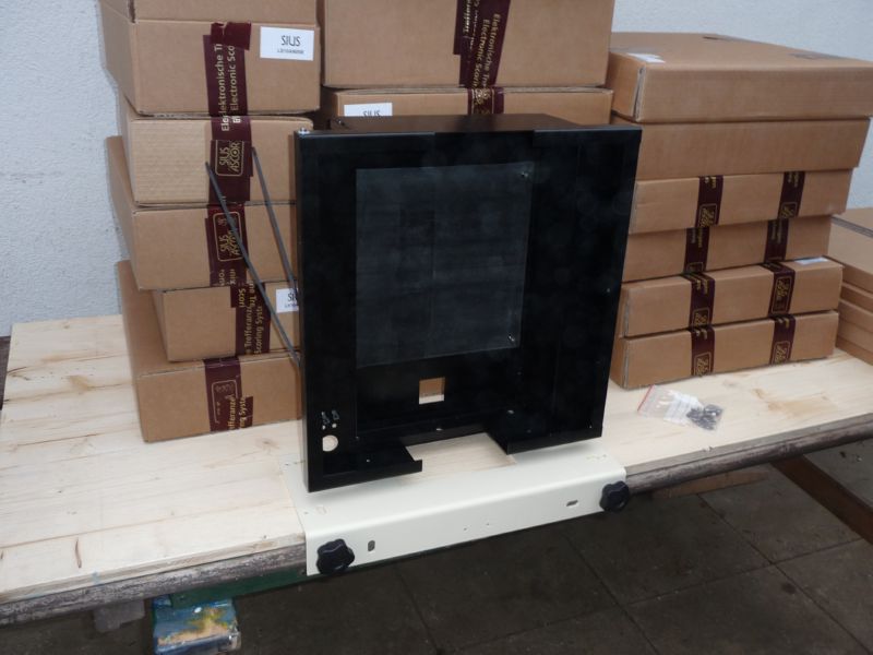 Jede Menge Material f�r die Scheiben