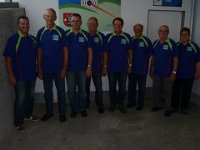 v.L.n.R. Toni Weiss (2), Franz Merkofer (1), Walter Rüede (3), Gerhard Ehresheim (4), Willi Stäuble (5), René Weber (6), Werner Weiss (7), Monika Schmid (8)